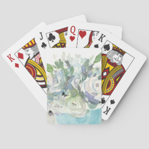 Jeu De Cartes Aménagement de printemps - Bouquet d'aquarelle