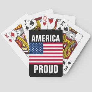 JEU DE CARTES AMERICA FIER PATRIOT JOUER CARTES