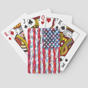 Jeu De Cartes American Flag