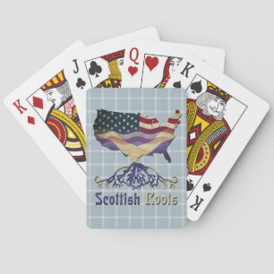 Jeu De Cartes American Scottish Ancestry Card Deck