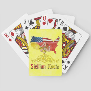 Jeu De Cartes American Sicilian Roots Jouer Des Cartes