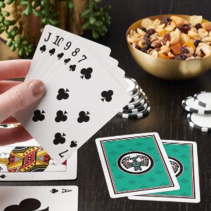 Jeu De Cartes Amérindien Red Black Green Art Thunderbird