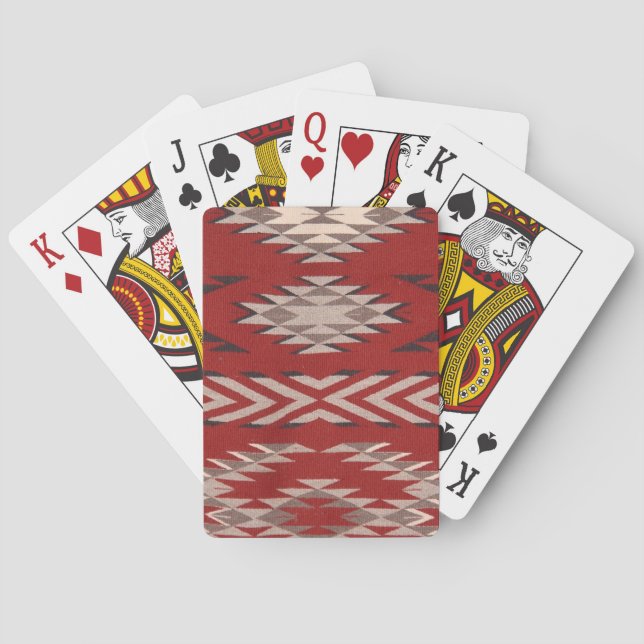 Jeu De Cartes Amérindiens du sud-ouest (dos)