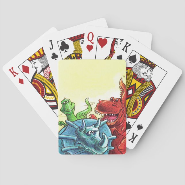 Jeu De Cartes Amis Dinosaur (dos)