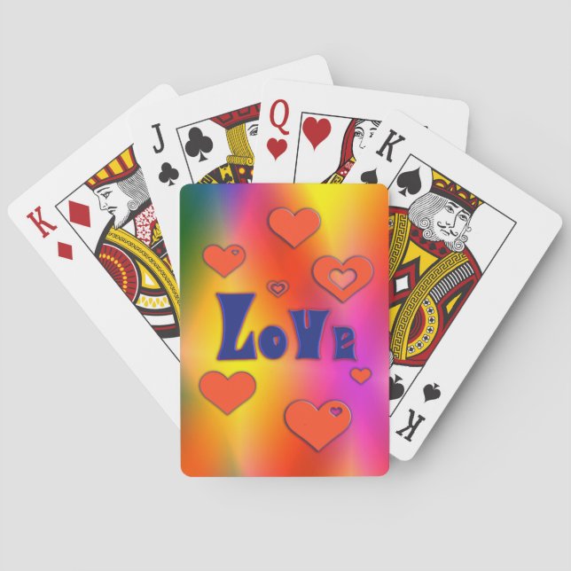Jeu De Cartes Amour (dos)