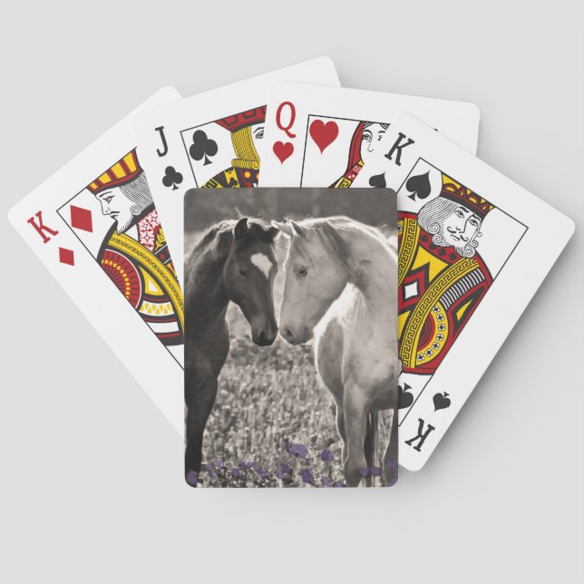 Jeu De Cartes Amour de cheval (dos)