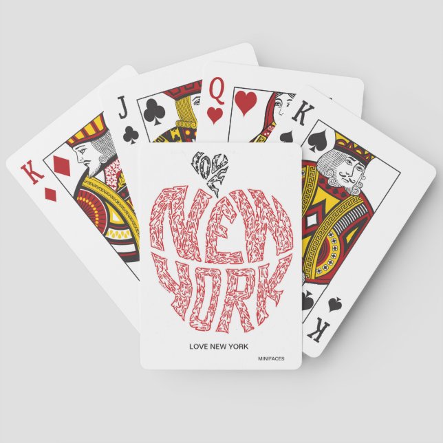 JEU DE CARTES AMOUR NEW YORK (dos)