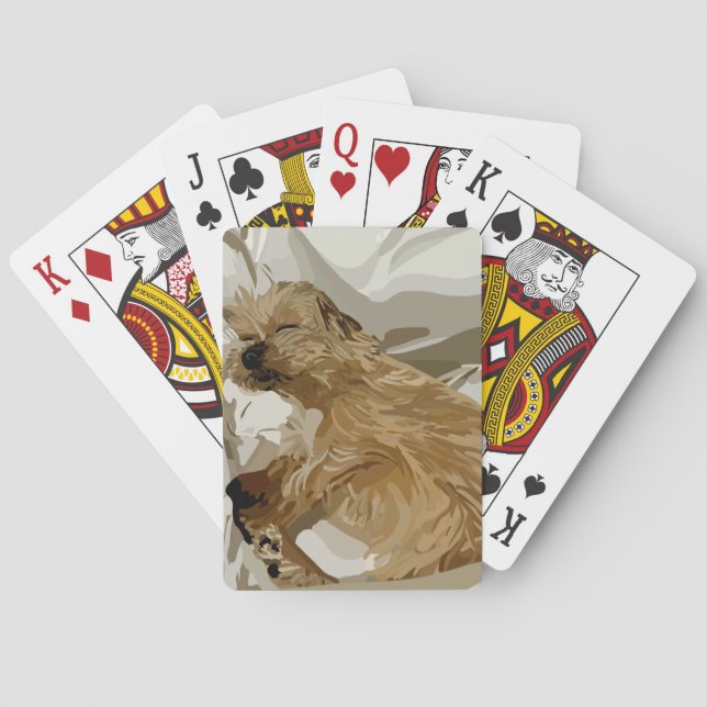 Jeu De Cartes Amoureux de les chiens (dos)