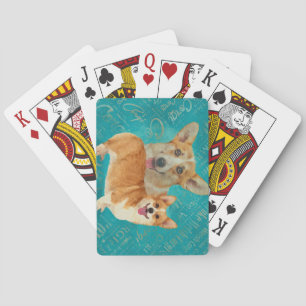 Jeu De Cartes Amoureux des chiens Welsh Corgi Dog Art