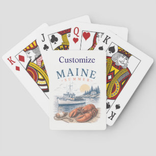 Jeu De Cartes Amusement d'été Homard du Maine Thunder_Cove