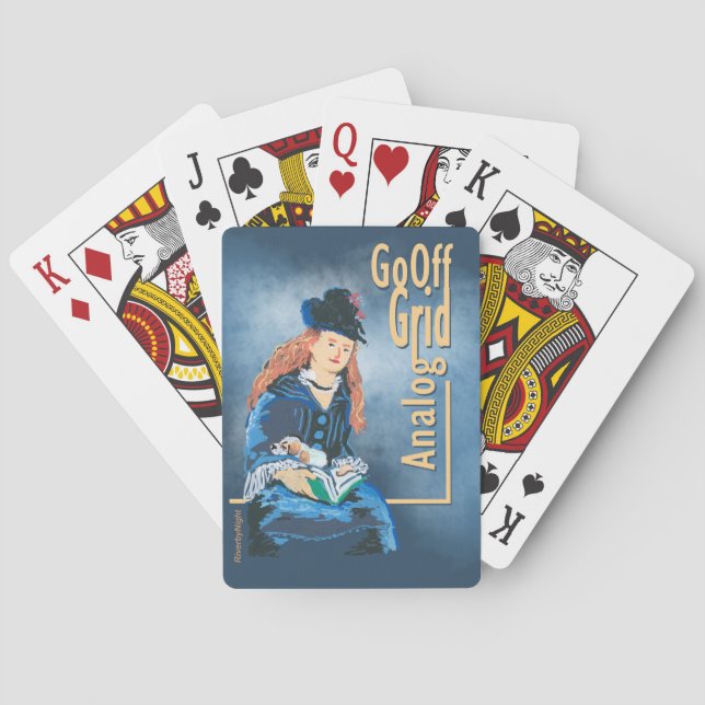 Jeu De Cartes Analogique - Sortie hors grille #02 (dos)