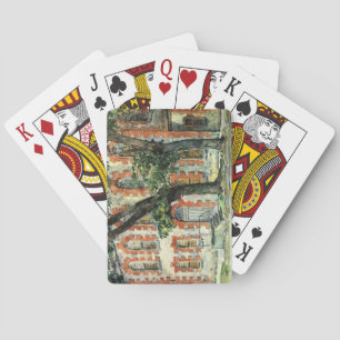 Jeu De Cartes Ancien bâtiment néerlandais à Fishkill, New York