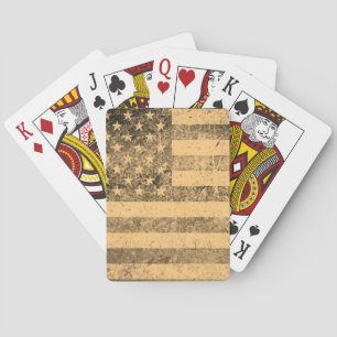 Jeu De Cartes Ancien drapeau américain