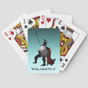 Jeu De Cartes Ancien guerrier spartiate