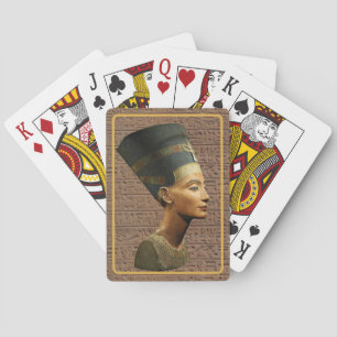 Jeu De Cartes Ancienne Reine Nefertiti Cartes de Jeu Royales
