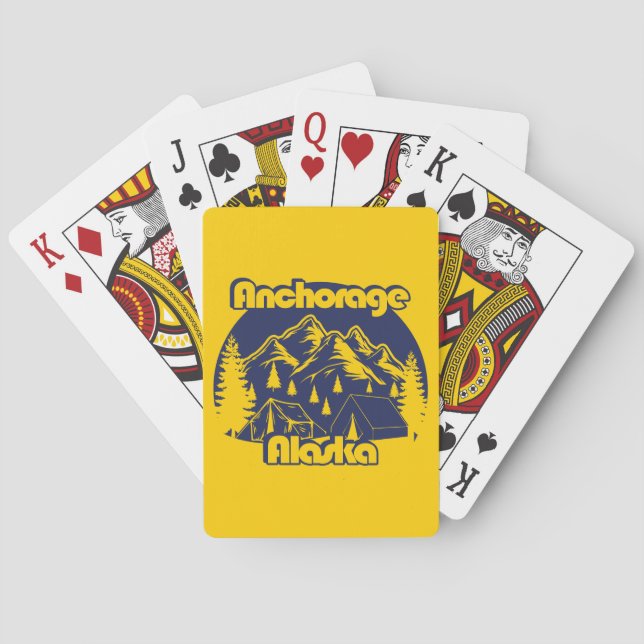 Jeu De Cartes Ancrage Alaska (dos)