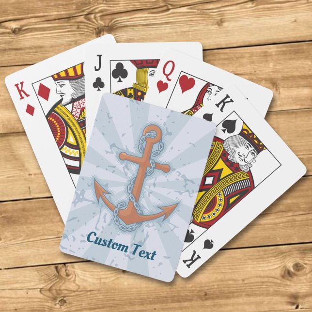 Jeu De Cartes Ancre avec chaîne (Créateur téléchargé)