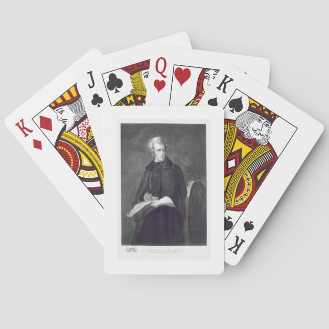 Jeu De Cartes Andrew Jackson (dos)