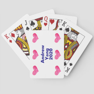 Jeu De Cartes Andrew Yang élection présidentielle de 2020