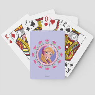 Jeu De Cartes Anna   Princesse Jouant aux cartes