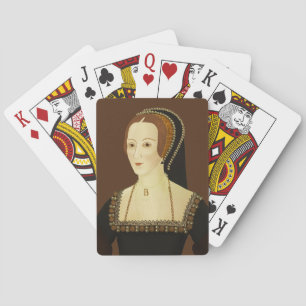 Jeu De Cartes Anne Boleyn - illustration historique