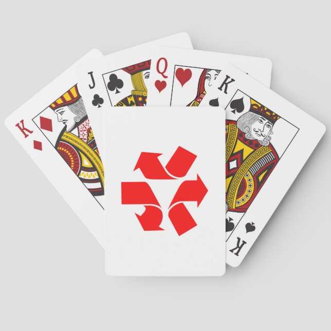 Jeu De Cartes Annuler le recyclage du symbole (dos)