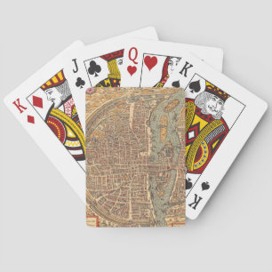 Jeu De Cartes Antique vieille carte inspirée (14)
