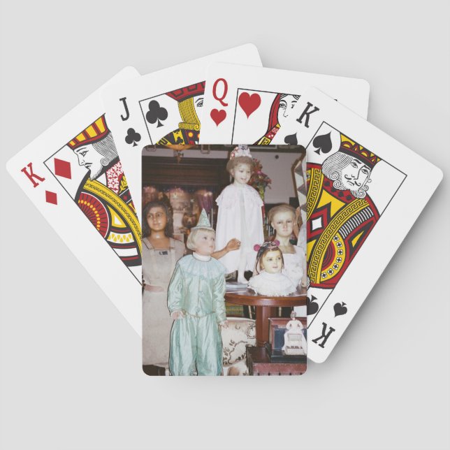 Jeu De Cartes Antiquité vintage Dolls (dos)
