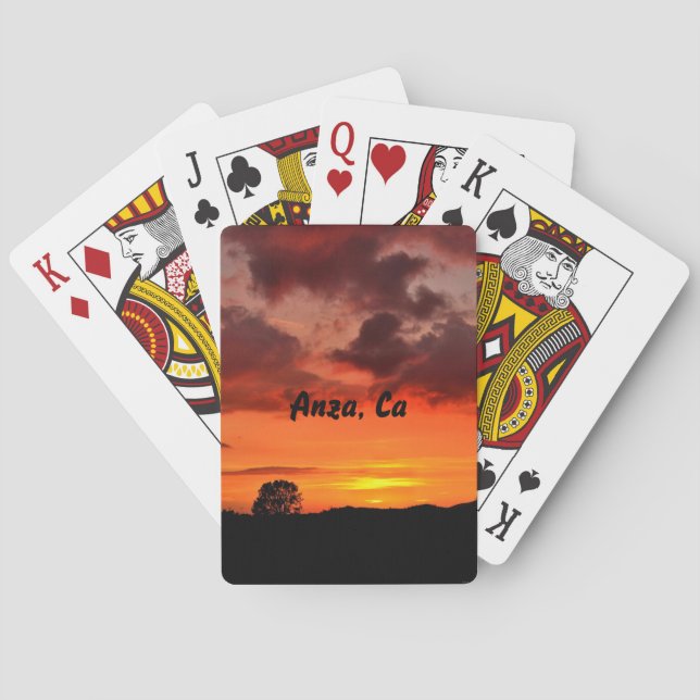 Jeu De Cartes Anza, CA Cartes de jeu (dos)