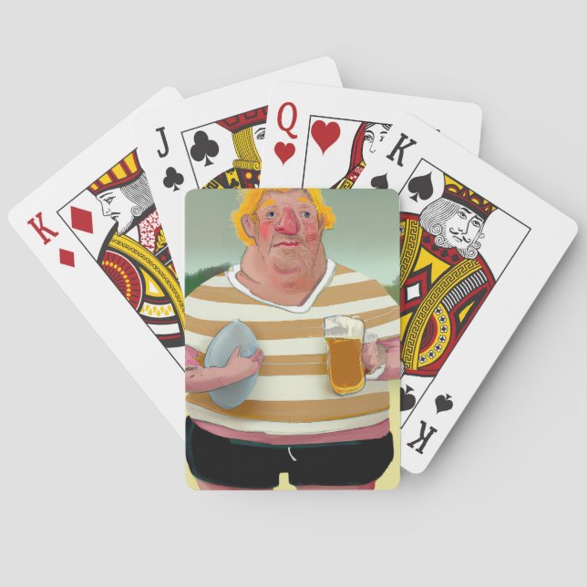Jeu De Cartes Après le rugby - Jouer aux cartes (dos)