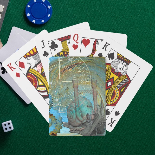Jeu De Cartes Aqua Steampunk Snail Traveller (Créateur téléchargé)