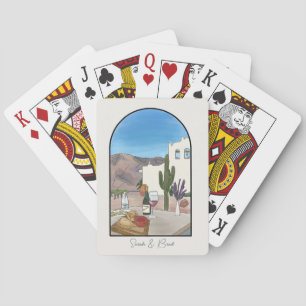 Jeu De Cartes Aquarelle Argentine Mariage Faveurs