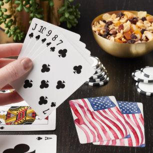 Jeu De Cartes Aquarelle US