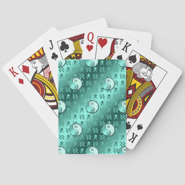 Jeu De Cartes Aquarius (dos)