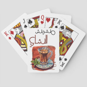 Jeu De Cartes Arabe Tea Cup Shona Cup Pour accéder à l'eau aspir
