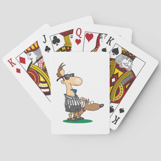 Jeu De Cartes Arbitre aveugle (dos)