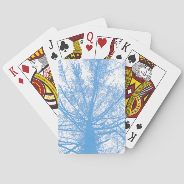 JEU DE CARTES ARBRE D'HIVER (dos)