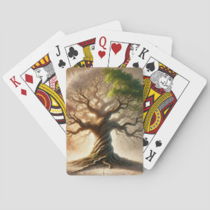 Jeu De Cartes Arbre saisonnier