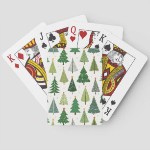 Jeu De Cartes Arbres rétro