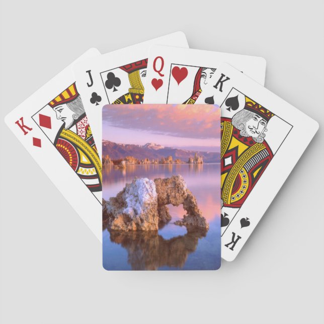 Jeu De Cartes Arc de tuf calcaire à Mono Lake (dos)