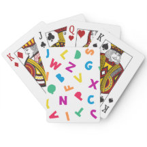 Arc-en-ciel Alphabet Scramble Lecture Cartes