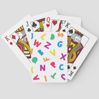 Jeu De Cartes Arc-en-ciel Alphabet Scramble Lecture Cartes