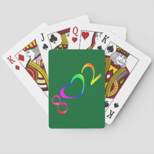 Jeu De Cartes Arc-en-ciel de la fierté gay