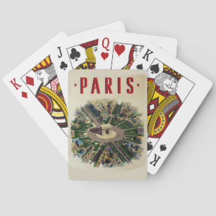 Jeu De Cartes Arc vintage de Triomphe Paris
