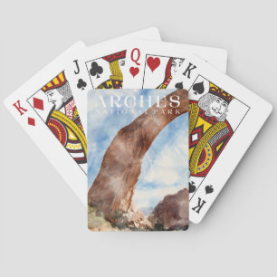 Jeu De Cartes Arches Jouer aux cartes, pont des cartes du parc n