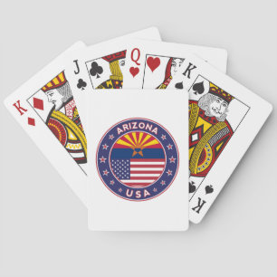 Jeu De Cartes Arizona, t-shirt Arizona, affiche Arizona, autocol