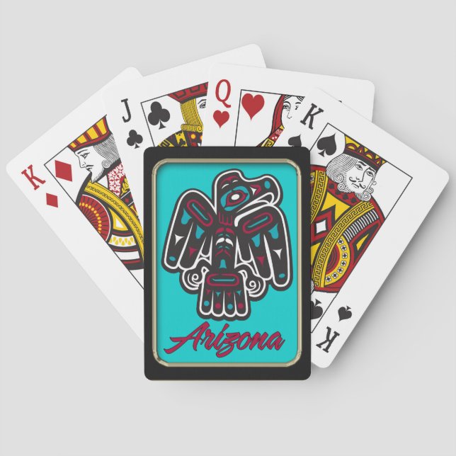 Jeu De Cartes Arizona Thunderbird Jouer aux cartes (dos)