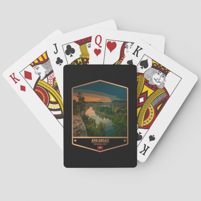 Jeu De Cartes Arkansas (dos)