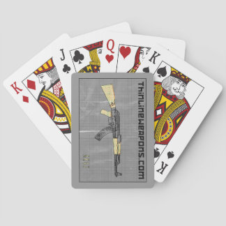 Jeu De Cartes Armes ThinLine Jouer des cartes