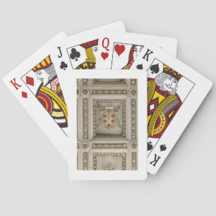 Jeu De Cartes Armoiries des Médicis, du fond de l'église
